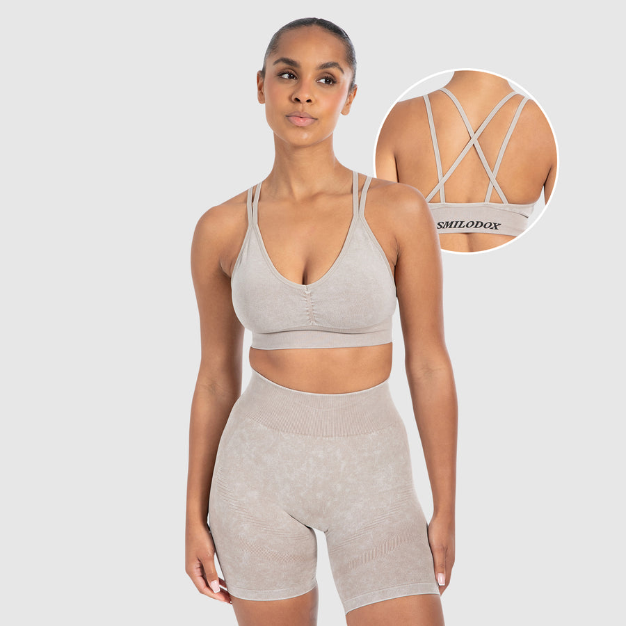 Sports Bra Batik Acid Cross