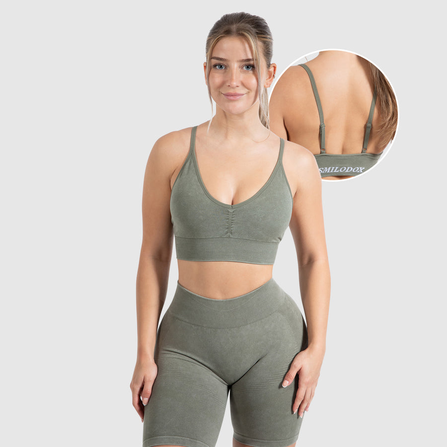 Sports Bra Batik Acid Vera Scrunch